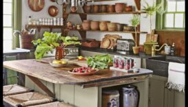 Ρουστίκ διακόσμηση κουζίνας για μια γοητευτική ατμόσφαιρα