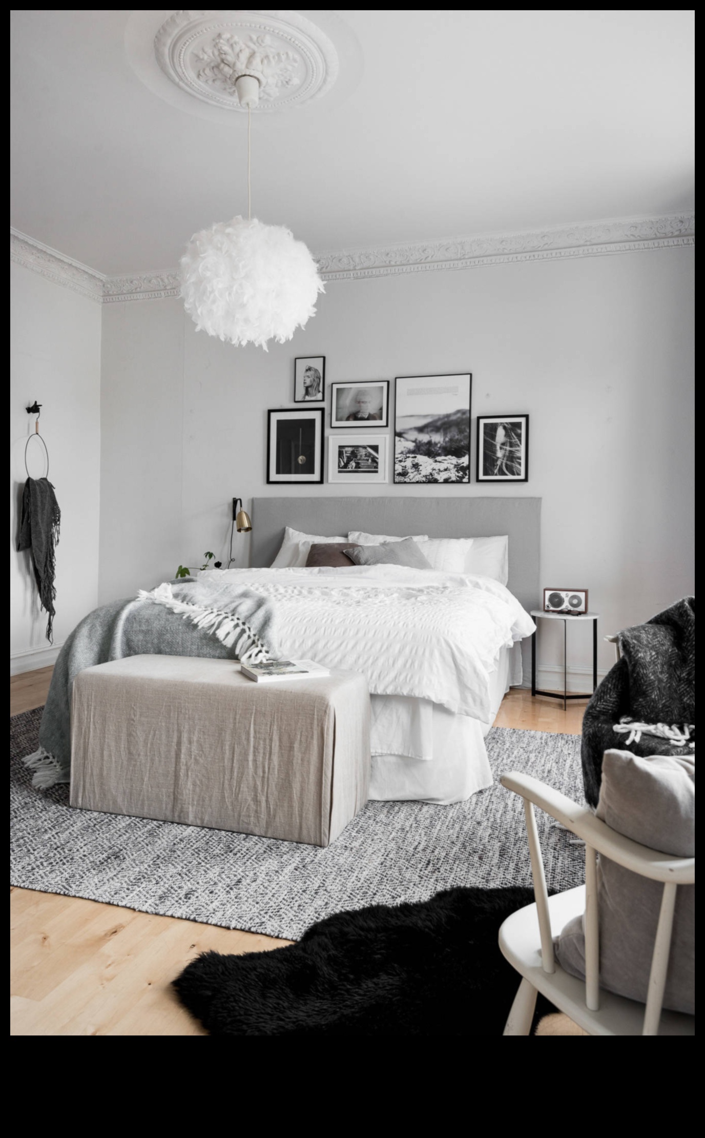 Σκοτεινές και δραματικές ιδέες διακόσμησης κρεβατοκάμαρας