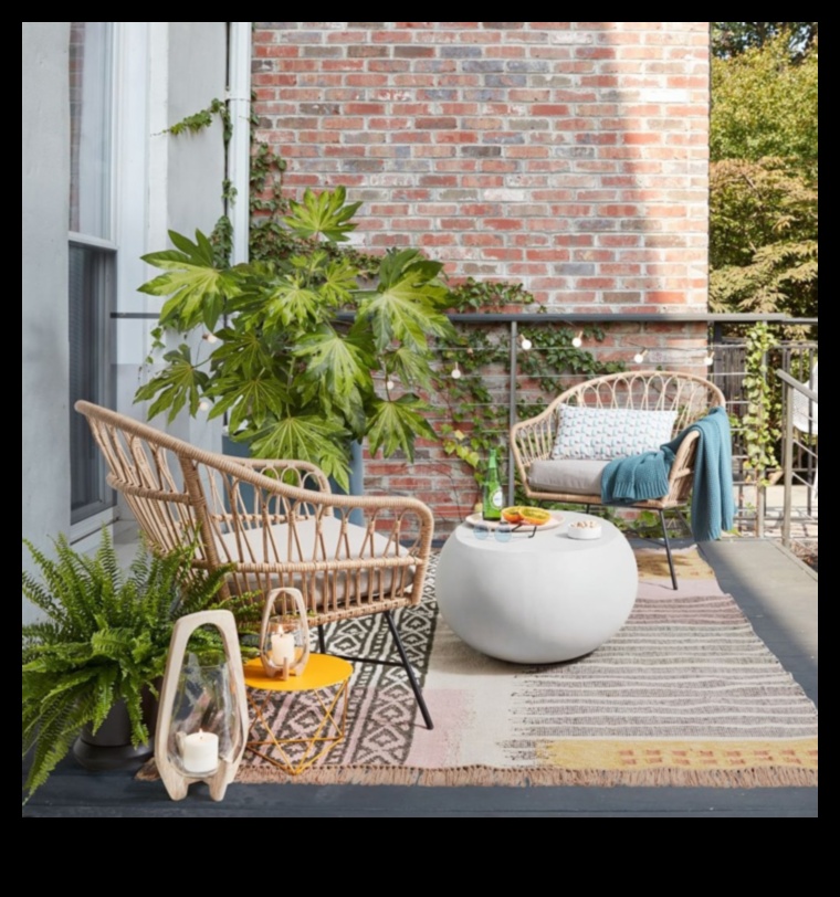 Ποιοι είναι μερικοί αποτελεσματικοί τρόποι για να εμφυσήσετε το Coastal Vibes σε έναν μικρό υπαίθριο χώρο χρησιμοποιώντας το Decor Ideas;