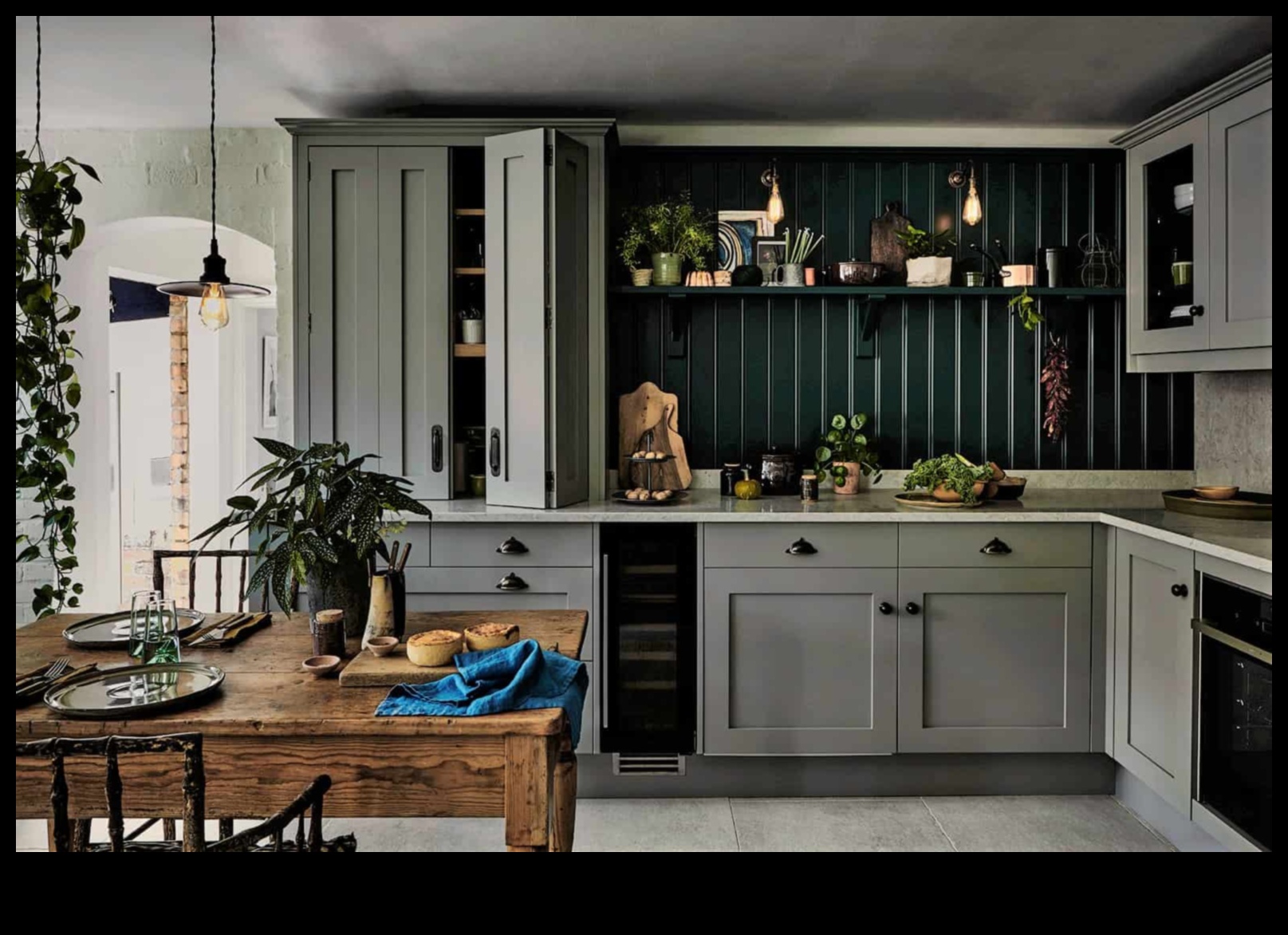 Ρουστίκ διακόσμηση κουζίνας για μια γοητευτική ατμόσφαιρα