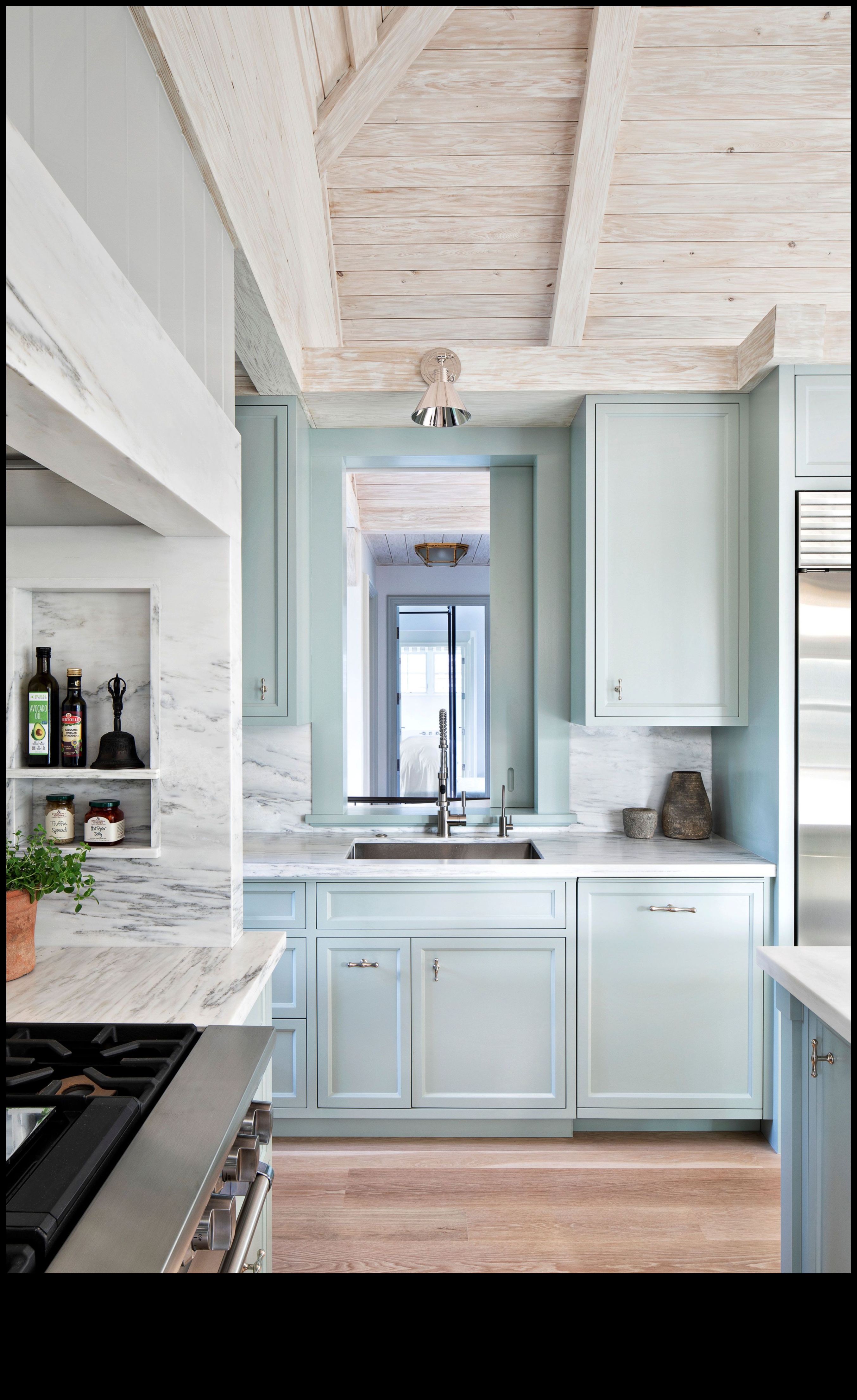 Πώς να δημιουργήσετε μια παράκτια κουζίνα