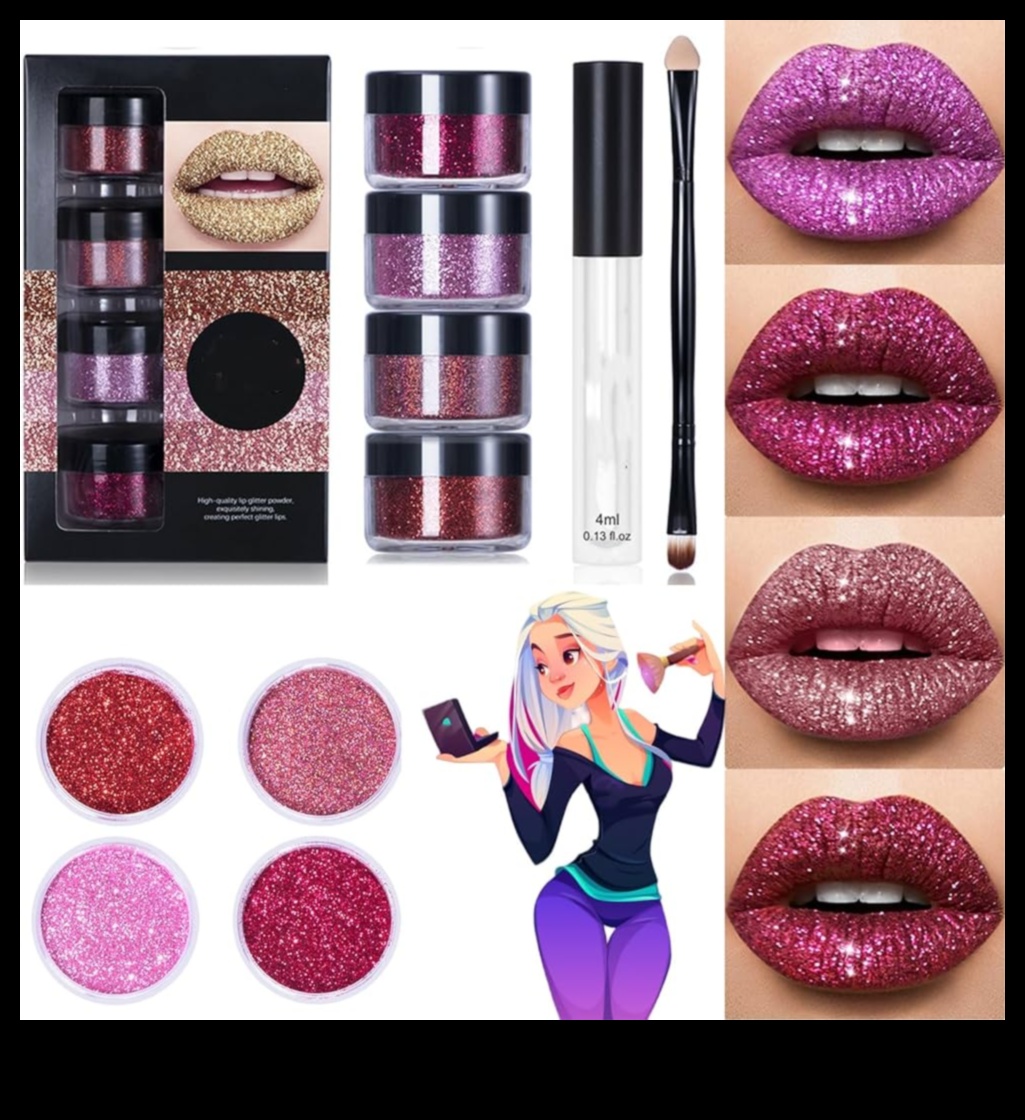 Glitter Glam: Προσθέστε λάμψη στα χείλη σας με αστραφτερά Lip Glosses