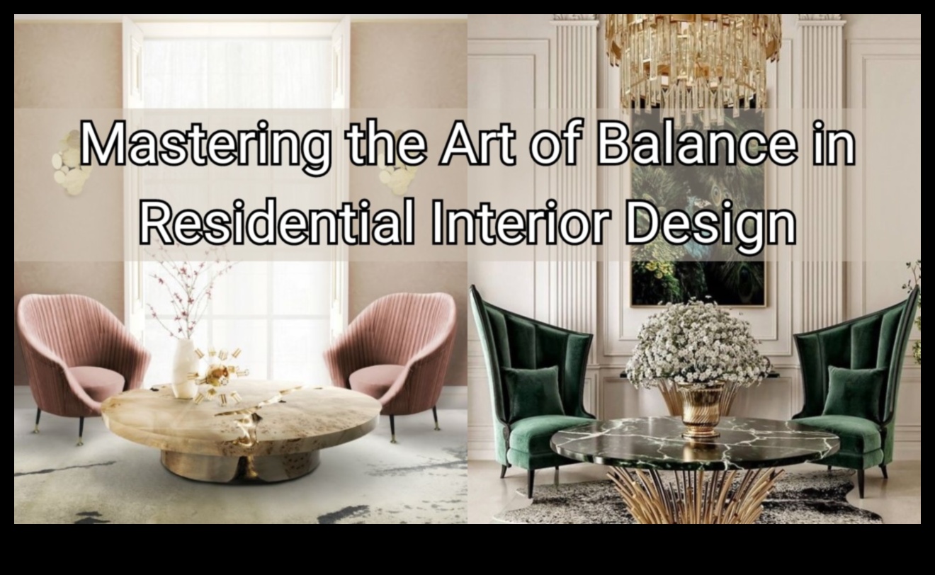 Επίτευξη ισορροπίας και αρμονίας στη διακόσμηση του σπιτιού σας