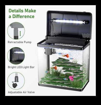 Fish Tank Finesse 5 τρόποι για να ανυψώσετε το ενυδρείο σας με αξεσουάρ 2 Fish Tank Finesse: Ανυψώνοντας το Ενυδρείο σας με Αξεσουάρ