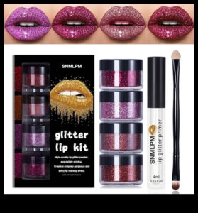 Glitter Glam: Προσθέστε λάμψη στα χείλη σας με αστραφτερά Lip Glosses