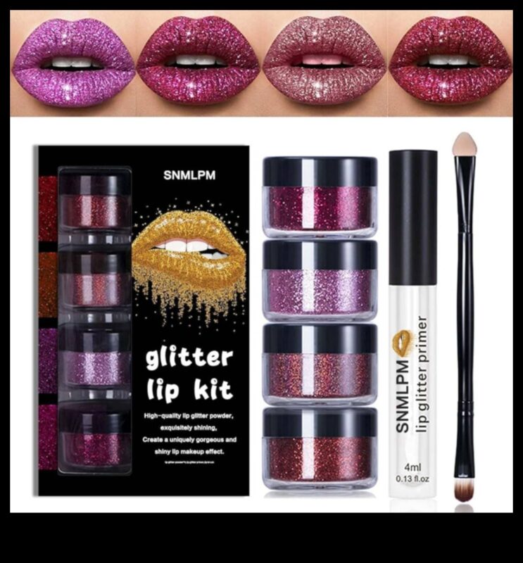 Glitter Glam: Προσθέστε λάμψη στα χείλη σας με αστραφτερά Lip Glosses